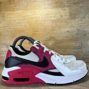 Nike Air Max Excee Womens Size 7.5 Shoes Sneakers White Rush Pink CD5432-119